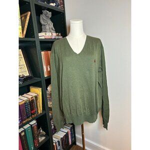Polo by Ralph Lauren Hunter Green Sweater Jumper Men's Size Large